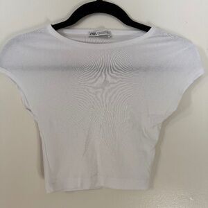 Zara Cap Sleeve Baby Tee